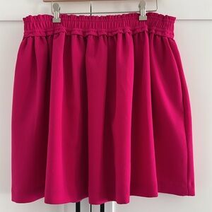 Kate Spade Crepe Gathered Skirt Hot
Pink Fancy Meeting You Here... XL